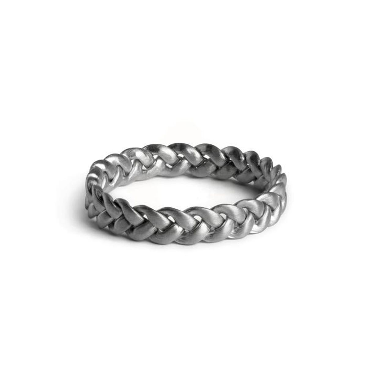 Jane Kønig - Medium Braided ring JK0007R-S