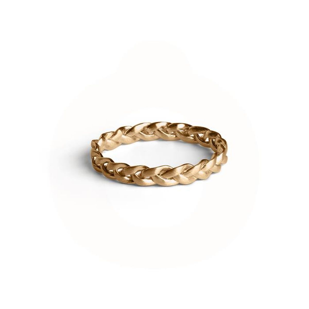 Jane Kønig - Small Braided ring JK0005R-G