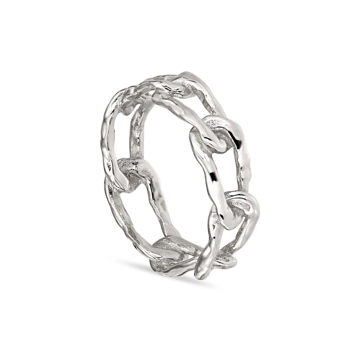 Jane Kønig - Space Link ring Medium Sølv sterlingsølv