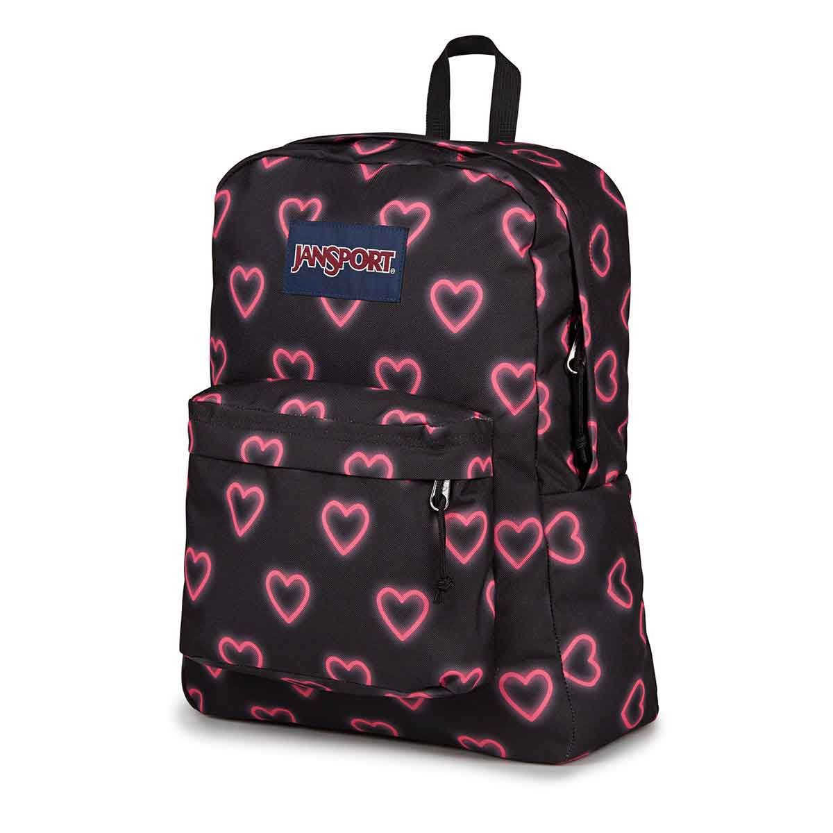 Jansport SuperBreak One Rygsæk 26L Happy Hearts Black