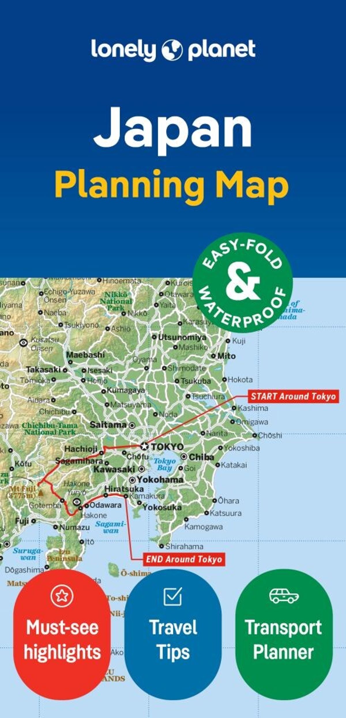 Japan Planning Map - Diverse - English Book