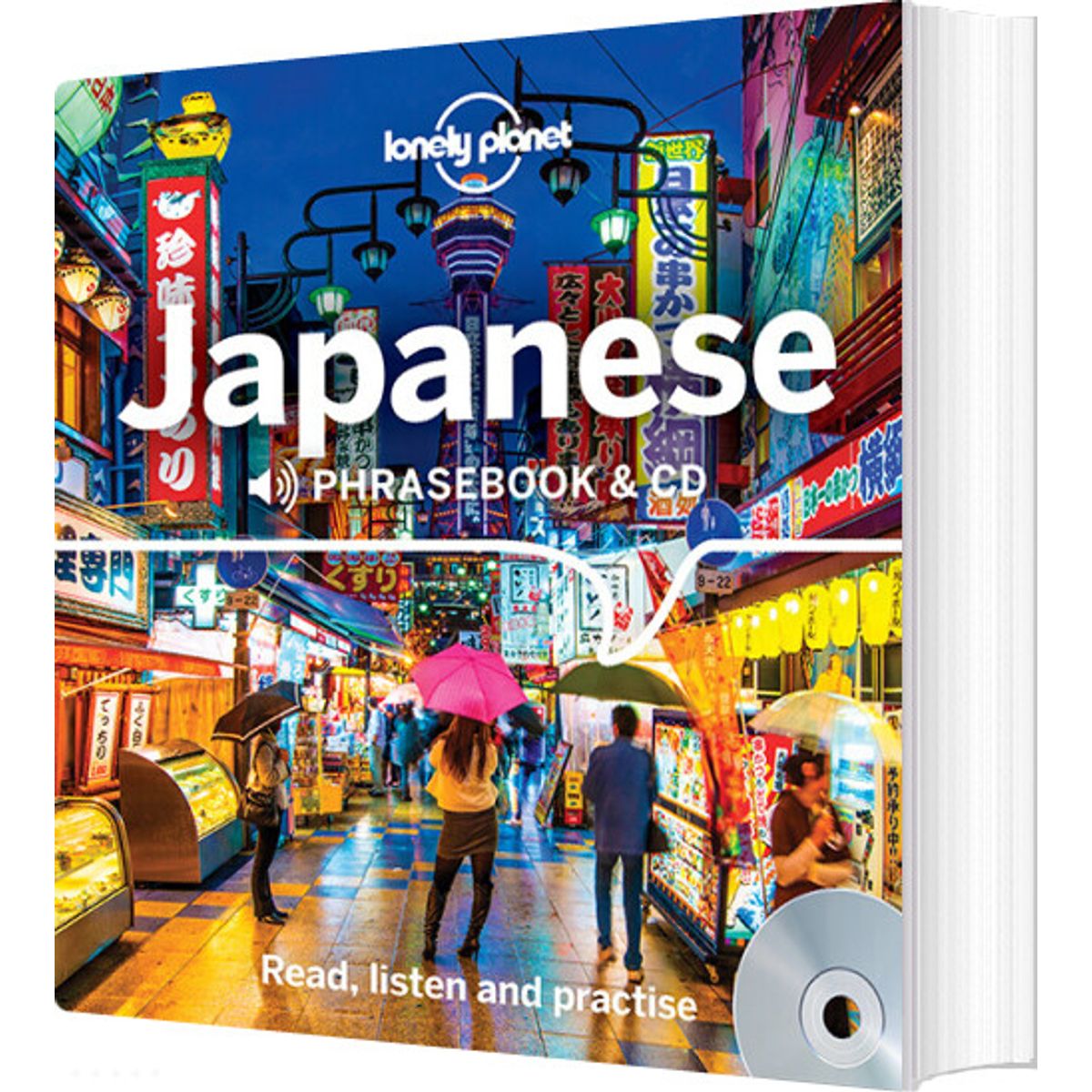 Japanese Phrasebook & Cd - Lonely Planet - English Book