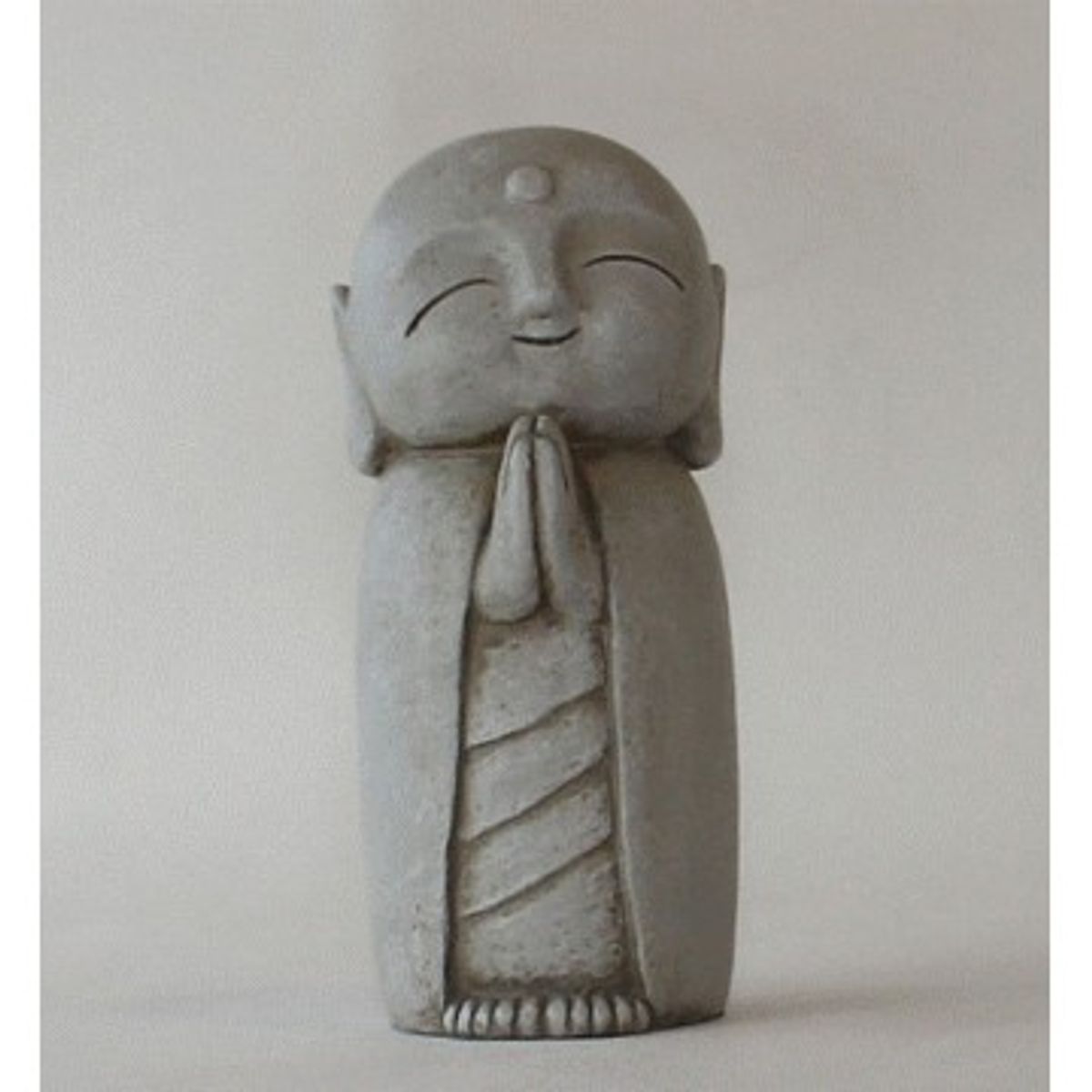 Japansk Jizo 21 cm grå - Buddha statuer generelt - GodKarmaShop