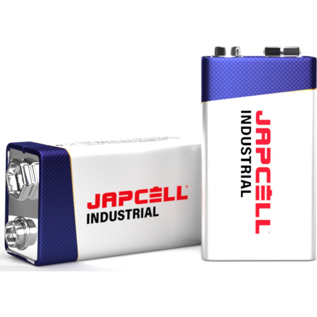 Japcell Industrial 9V batterier, 10 stk.