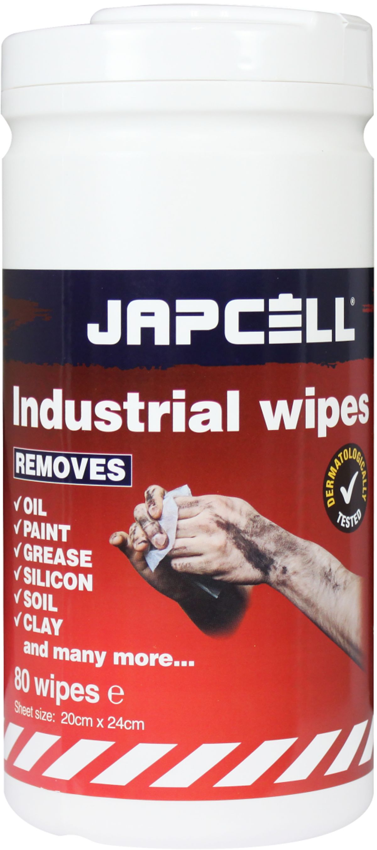 Japcell Industrial Wipes - 80 stk