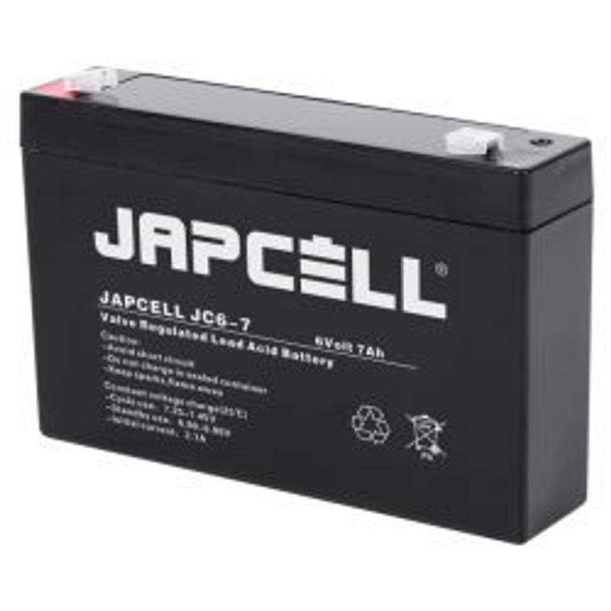 JAPCELL JC6-7 AGM battery - Batteri