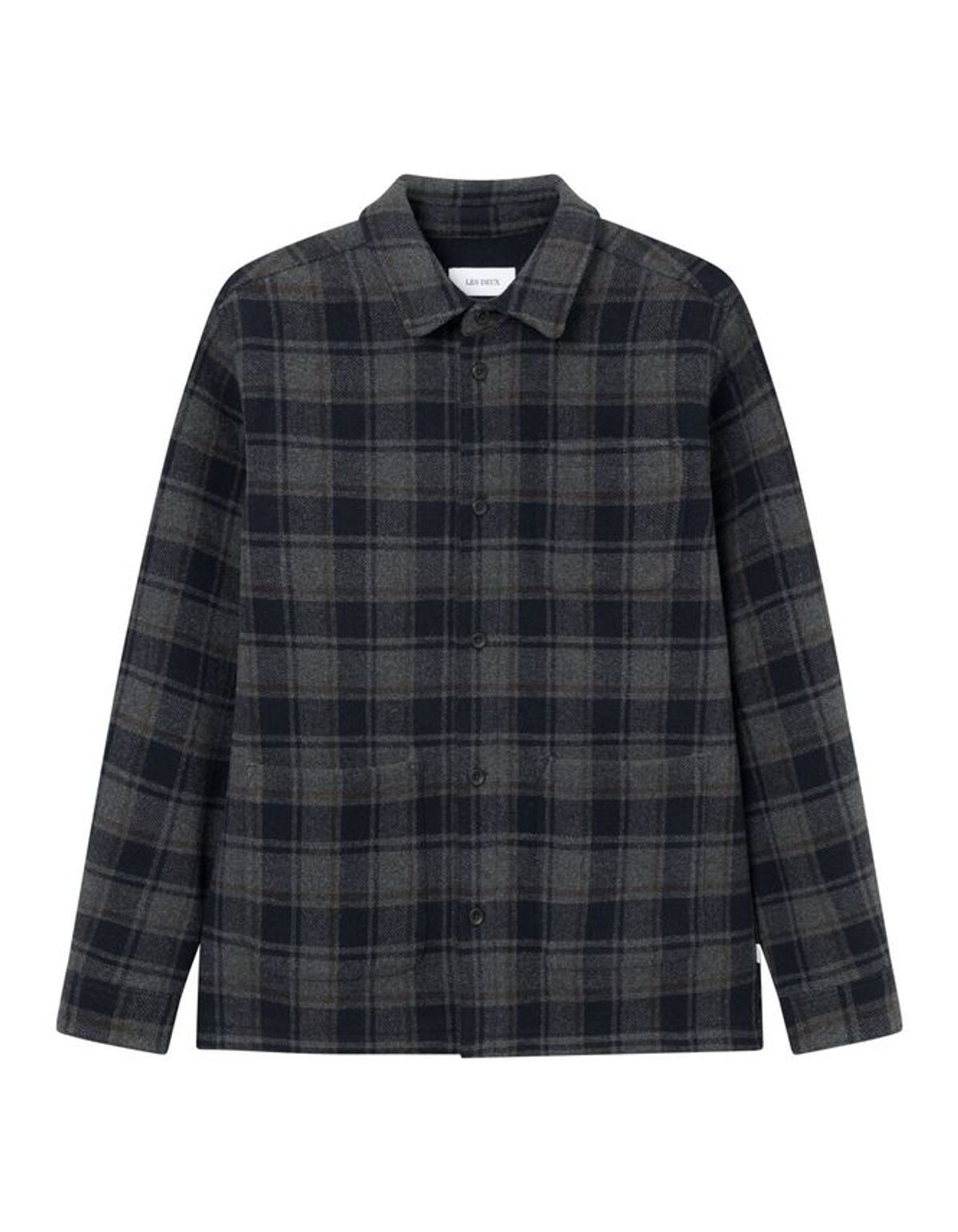 Jason Check Wool Overshirt 2.0