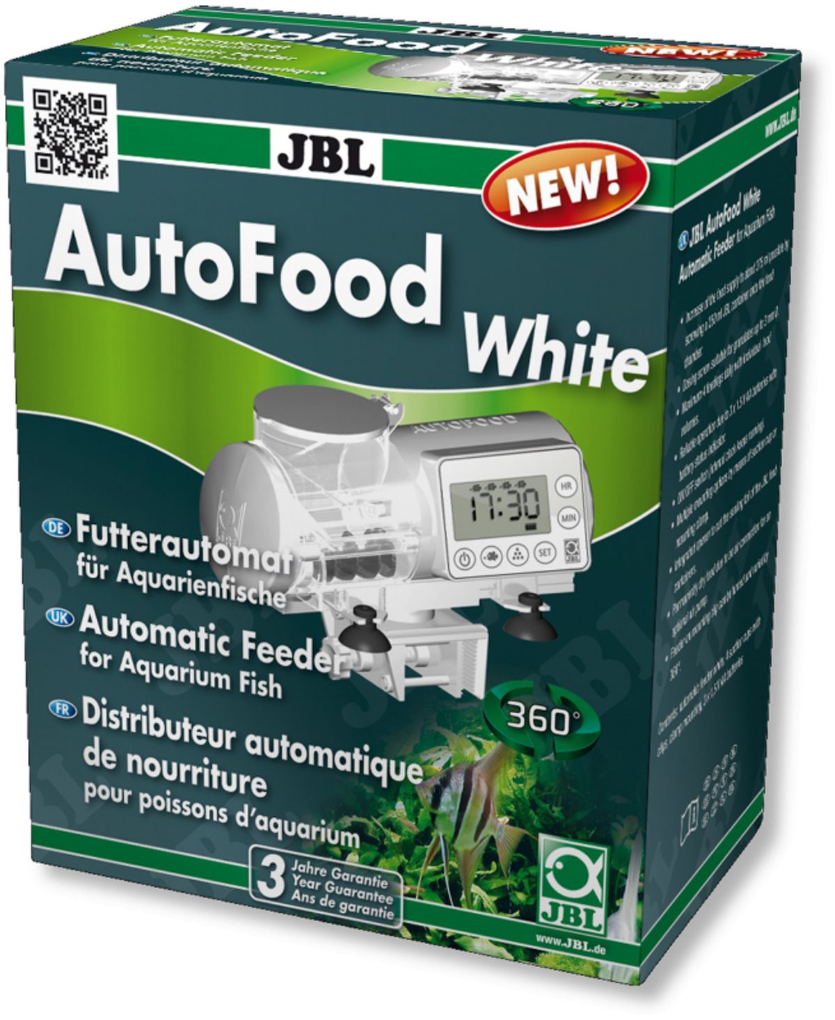 JBL Autofood Foderautomat - Hvid