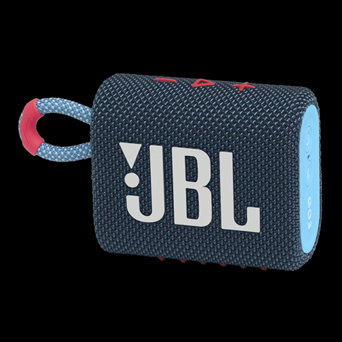 JBL Go 3 Bluetooth Speaker - Blue/pink