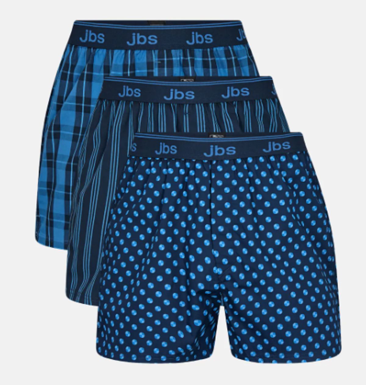 Jbs 3-pack Løse Boxershorts Økologisk Bomuld