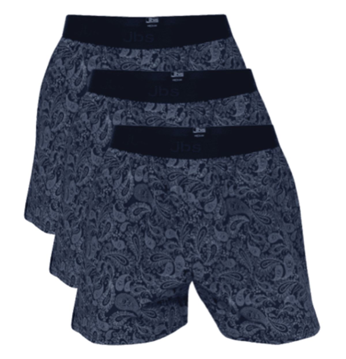 Jbs 3-pack Løse Boxershorts Økologisk Bomuld-3x-large