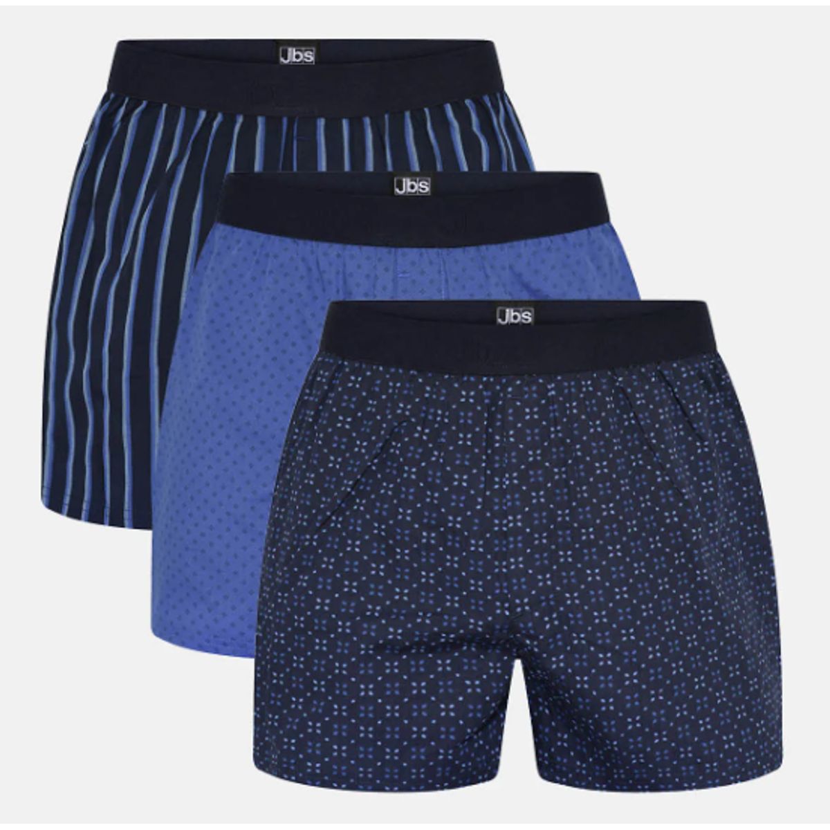 Jbs 3-pack Løse Boxershorts Økologisk Bomuld