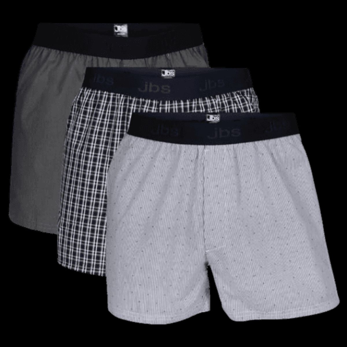 Jbs 3-pack Løse Boxershorts Økologisk Bomuld_X-large