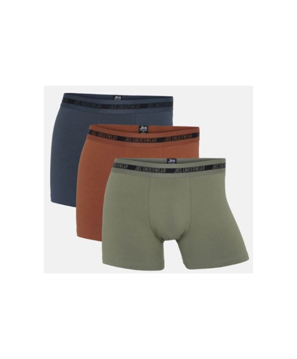 JBS 3-pak bambus boxershorts/underbukser multifarvet