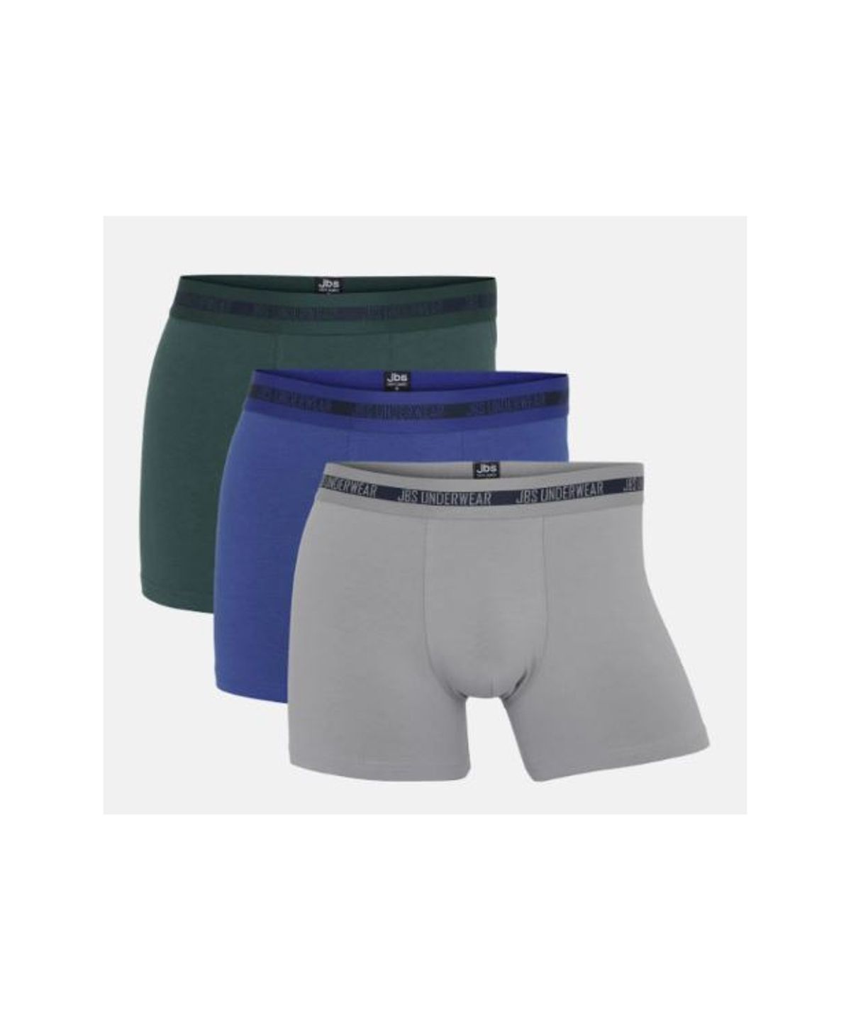 JBS 3-pak bambus boxershorts/underbukser multifarvet.