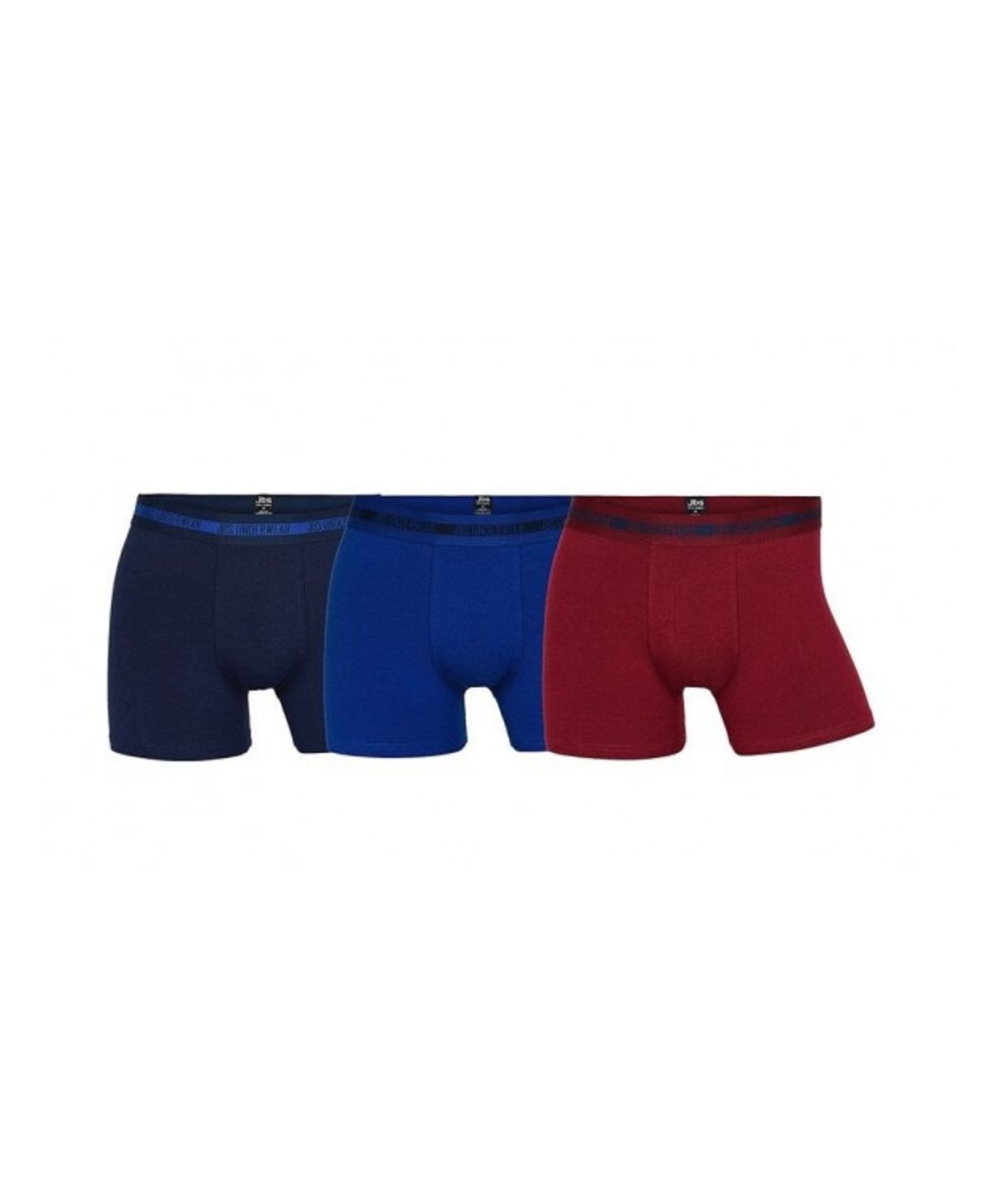 JBS 3-pak bambus underbukser/boxershorts multifarvet