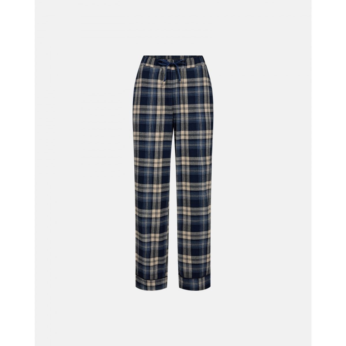 JBS Of Denmark flannel ternet pyjamasbukser i multifarvet til kvinder