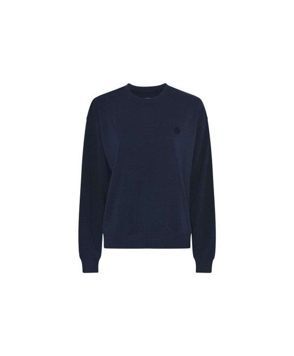 JBS of Denmark FSC-bambus sweatshirt med badge navy til kvinder