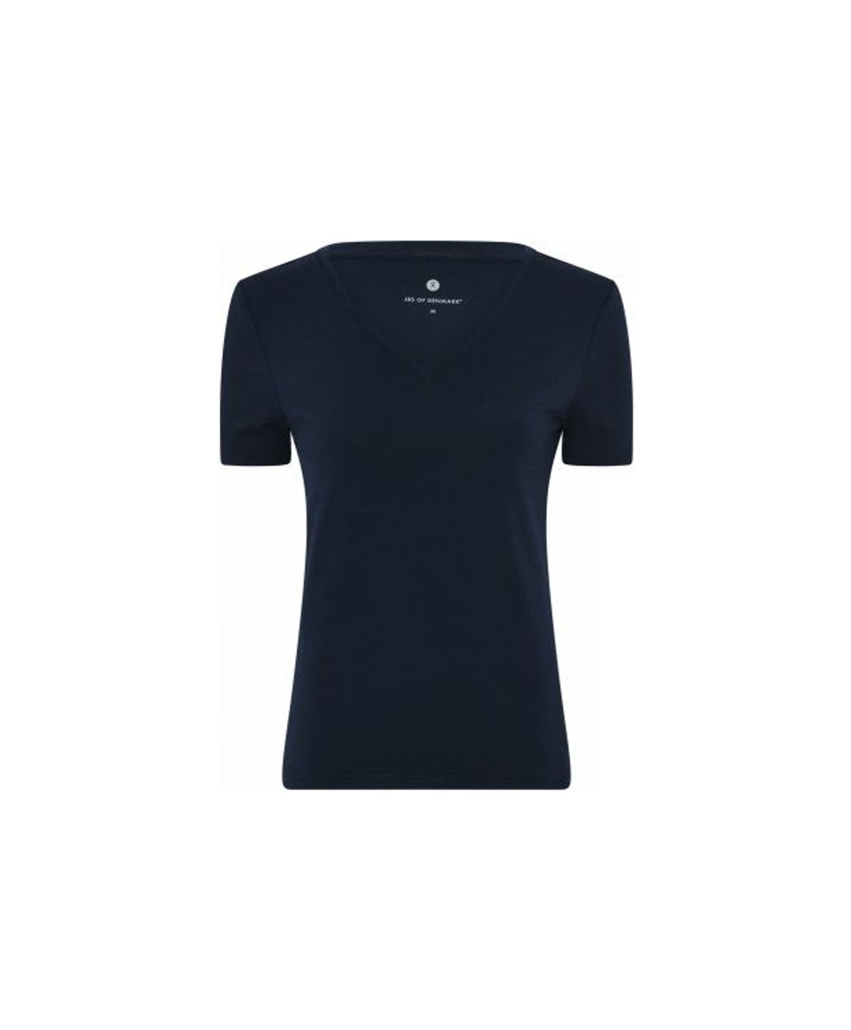 JBS of Denmark FSC-bambus T-shirt v-hals i navy til kvinder