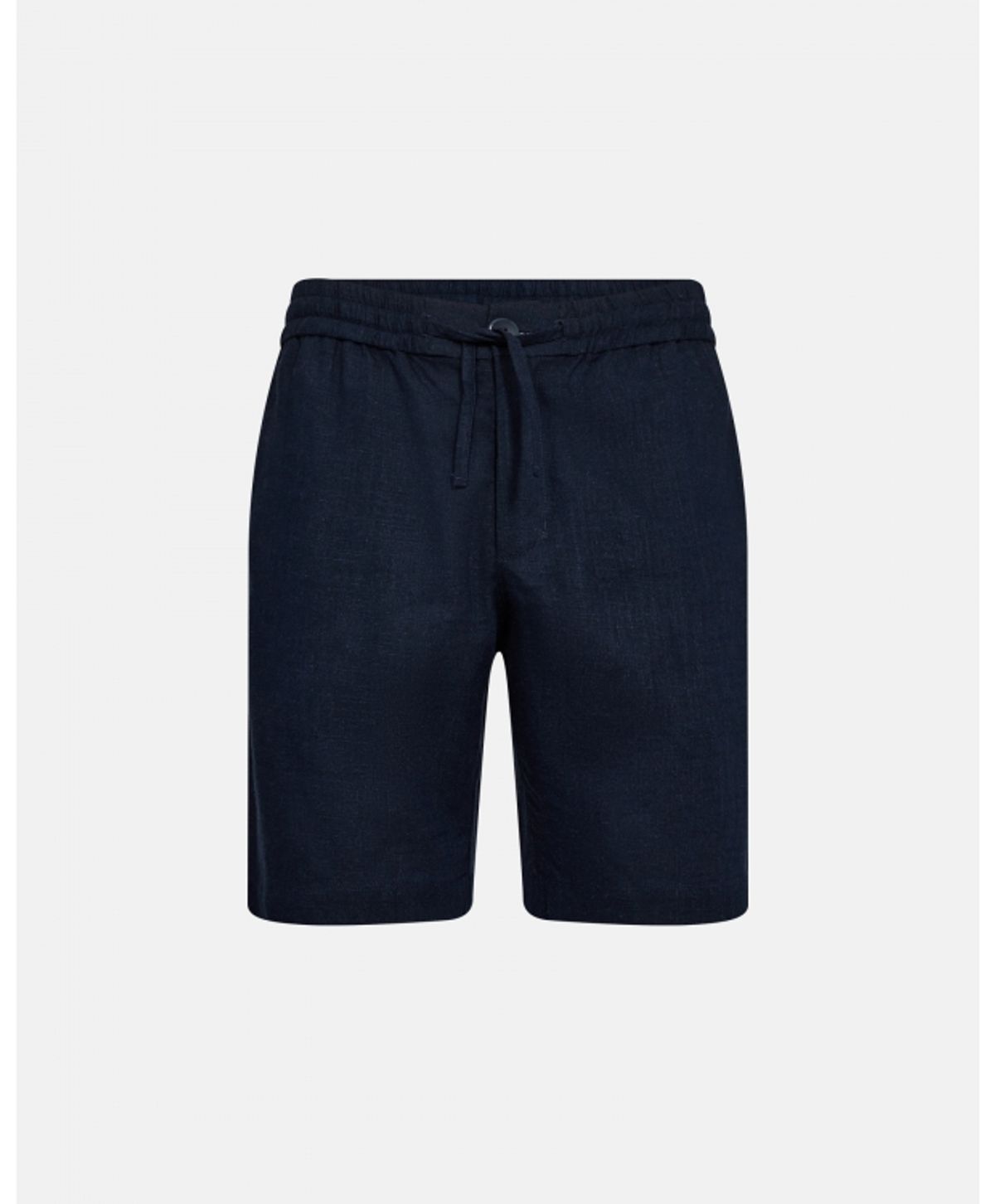 JBS of Denmark hør/bambusviskose shorts i navy til herre