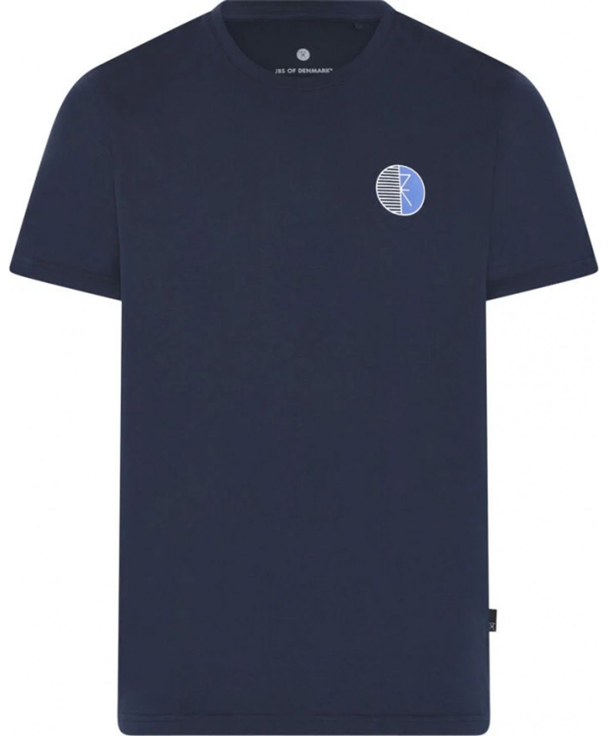 JBS Of Denmark T-shirt med logo i navy til herre