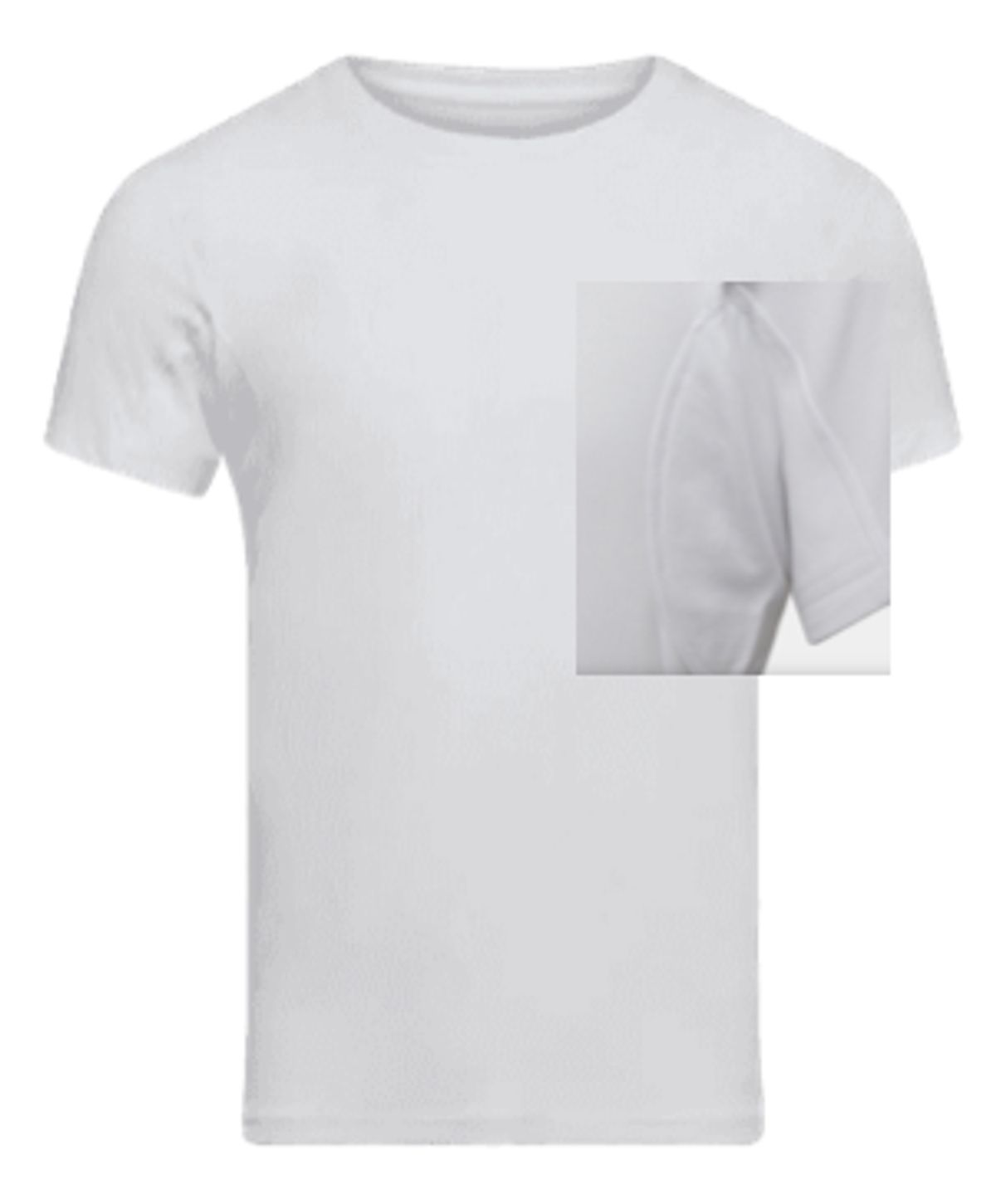 Jbs Undertrøje Med O-hals Bambus Sweat Proof White_3x-large