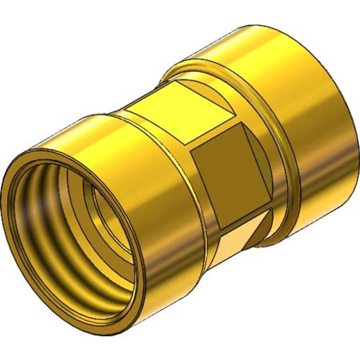 JCH 1/2" Kontraventil Eco brass type 2170