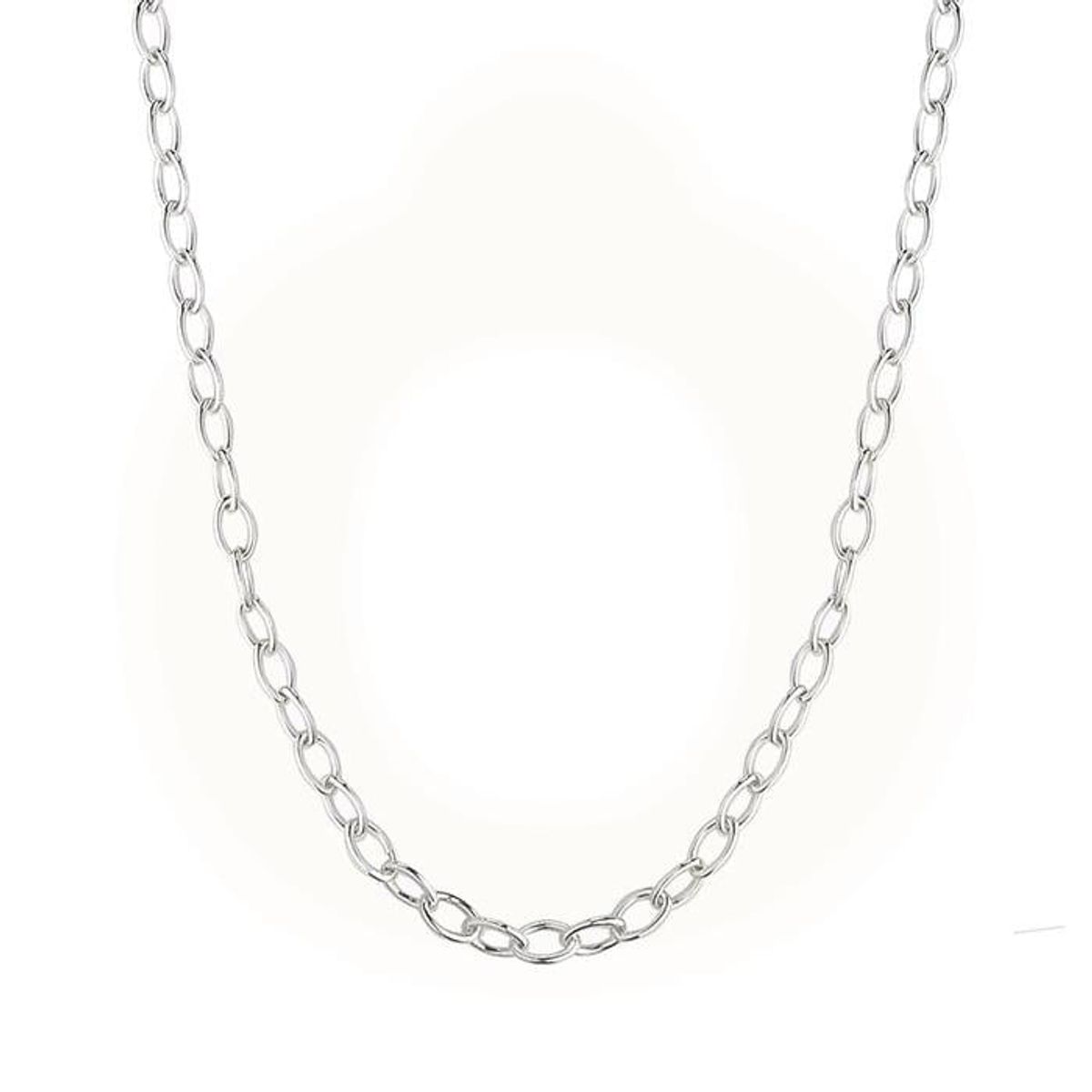 Jeberg Jewellery - Carla halskæde 4526-55-SILVER sterlingsølv