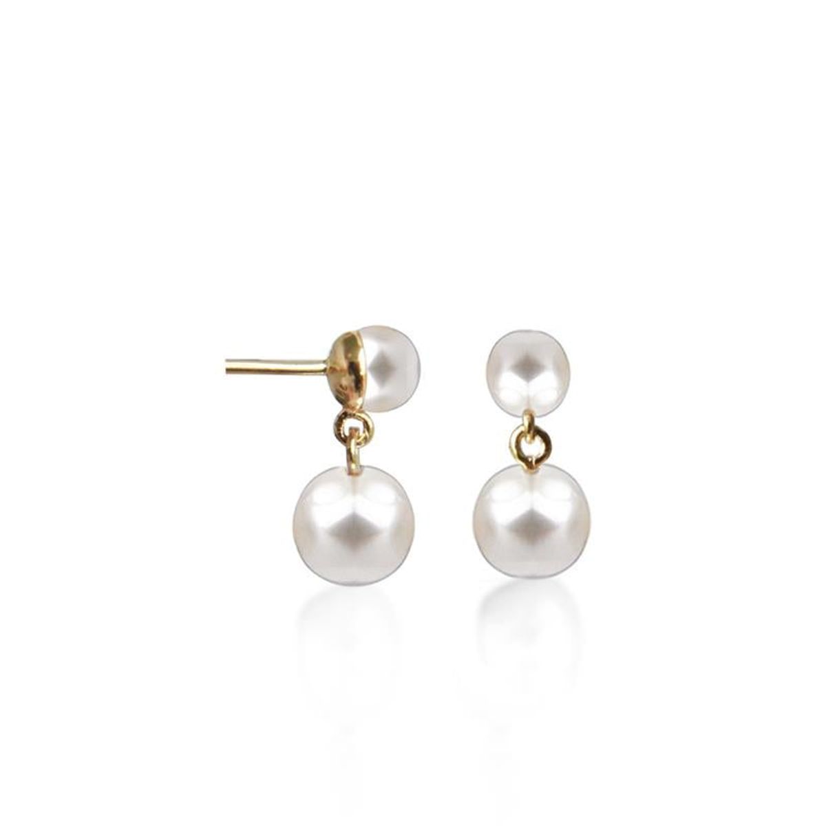 Jeberg Jewellery - Double Pearl øreringe 51850