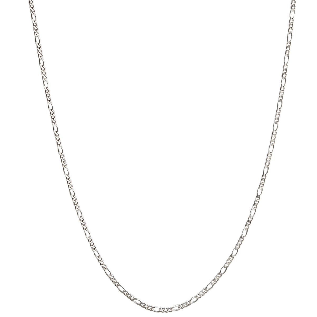 Jeberg Jewellery - Figaro halskæde 4518-42-SILVER-EXT