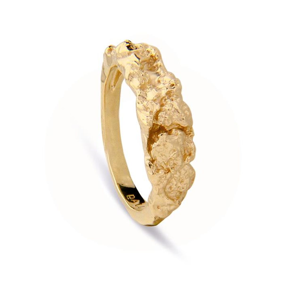 Jeberg Jewellery - I am Gold Ring 60620 Forgyldt sterlingsølv