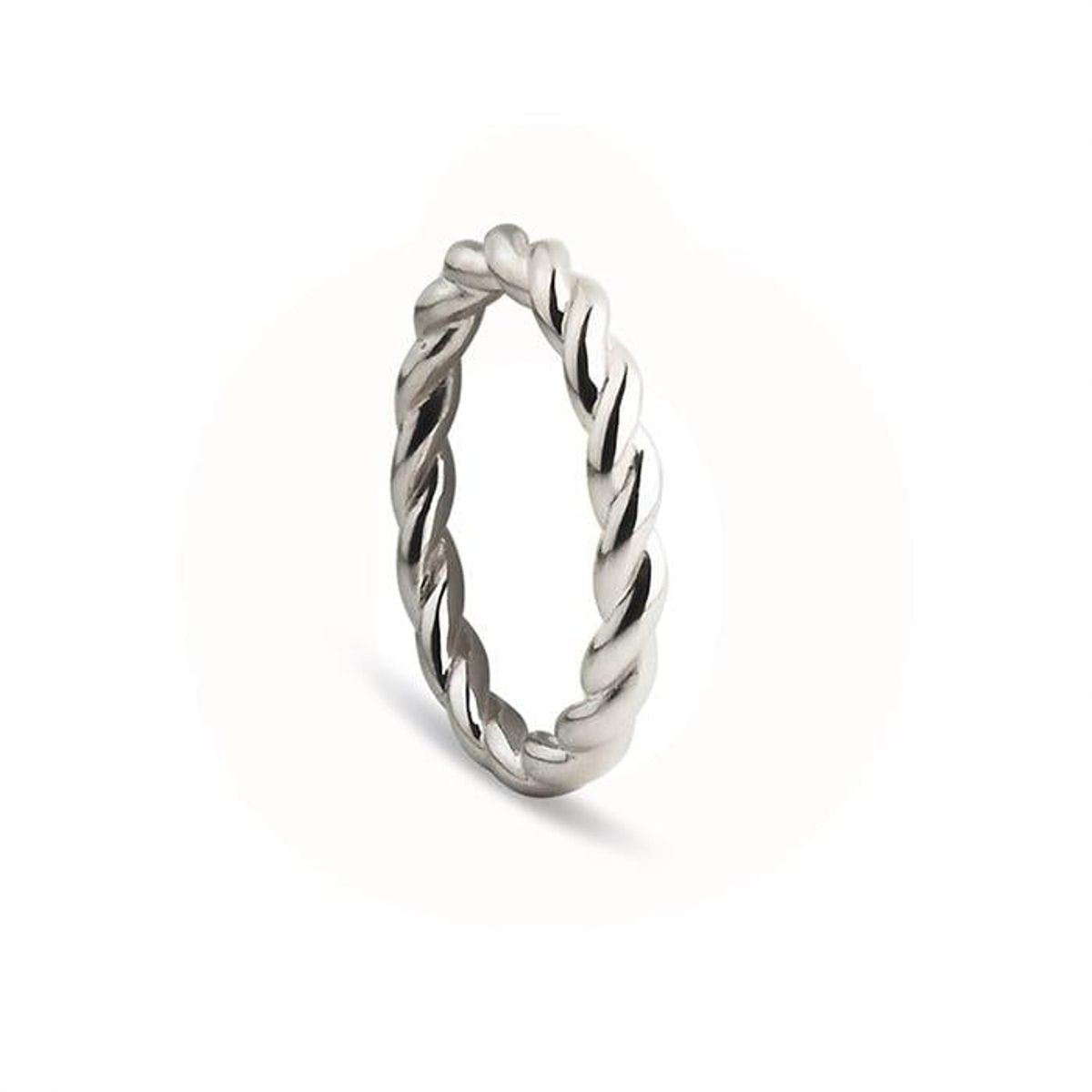 Jeberg Jewellery - Twisted Ring 60612 sterlingsølv