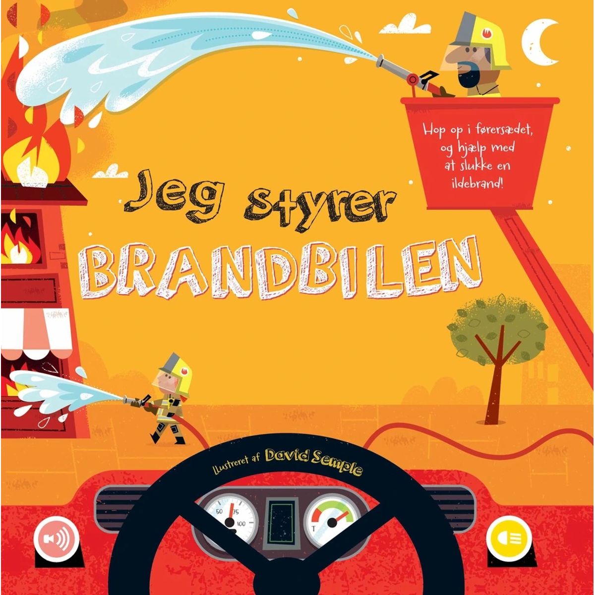 Jeg styrer brandbilen