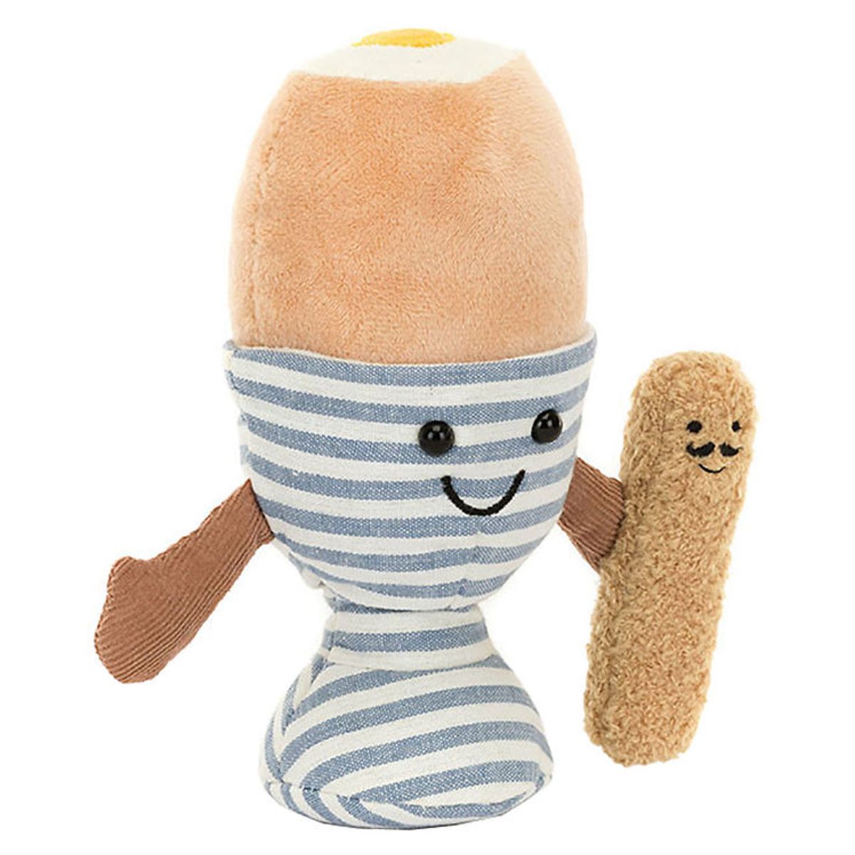 Jellycat Bamse - 16x6 cm - Amuseables Eggetha Egg & Lance Soldie