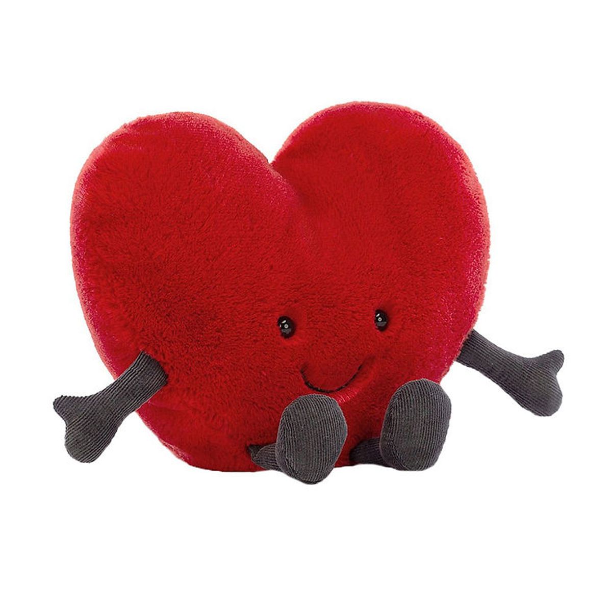 Jellycat Bamse - Large - 19 cm - Amuseable Red Heart