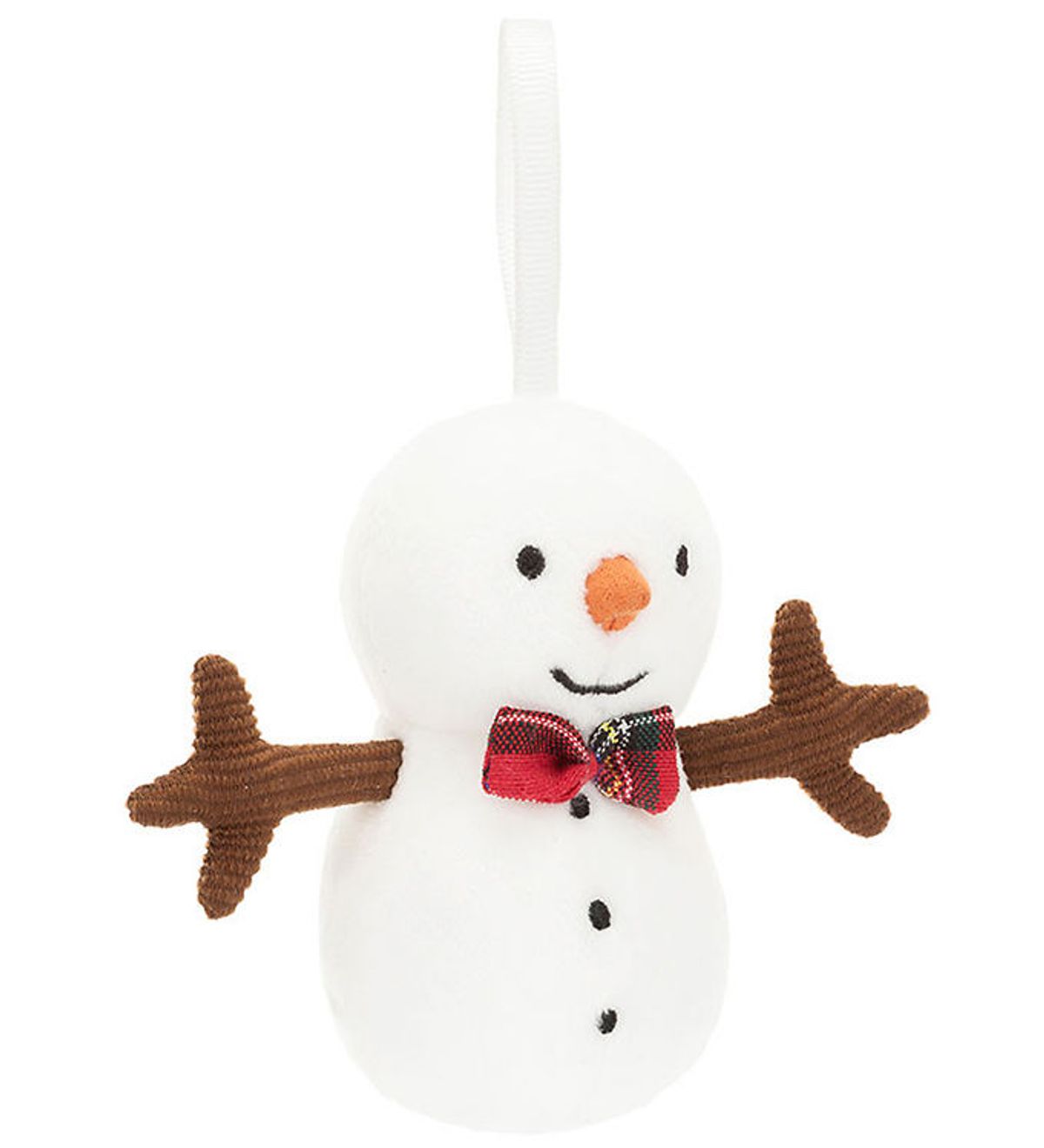 Jellycat Julepynt - 15x6 cm - Festive Folly Snowman