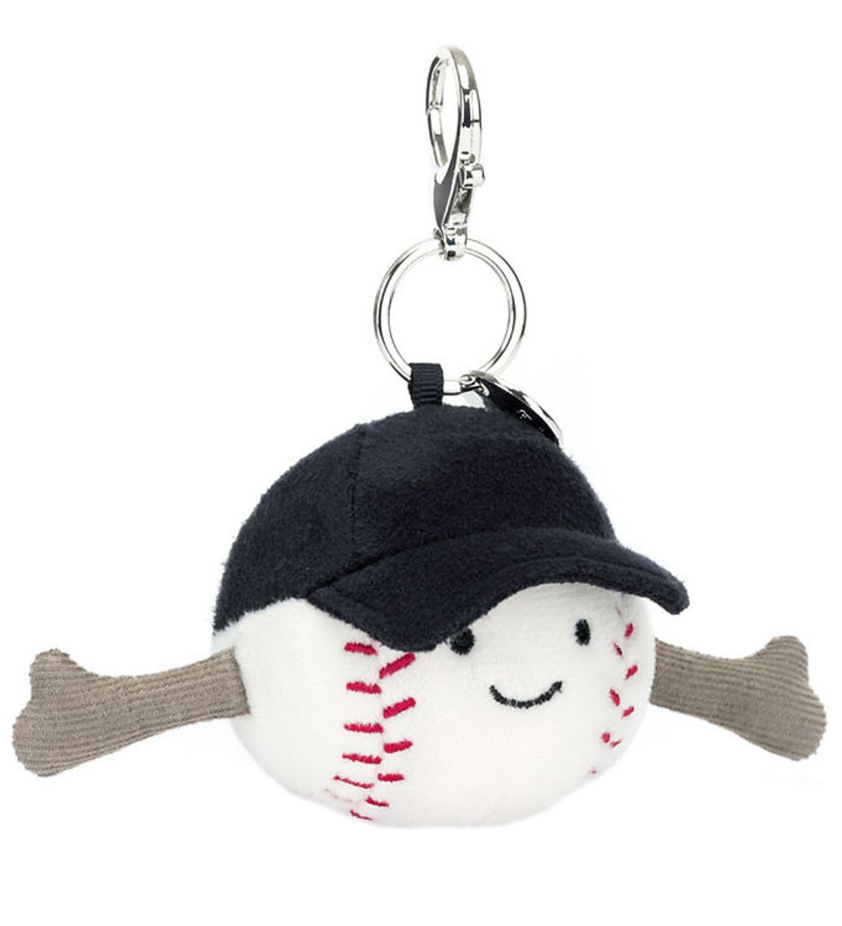 Jellycat Nøglering - 12x6 cm - Amuseables Sports Baseball