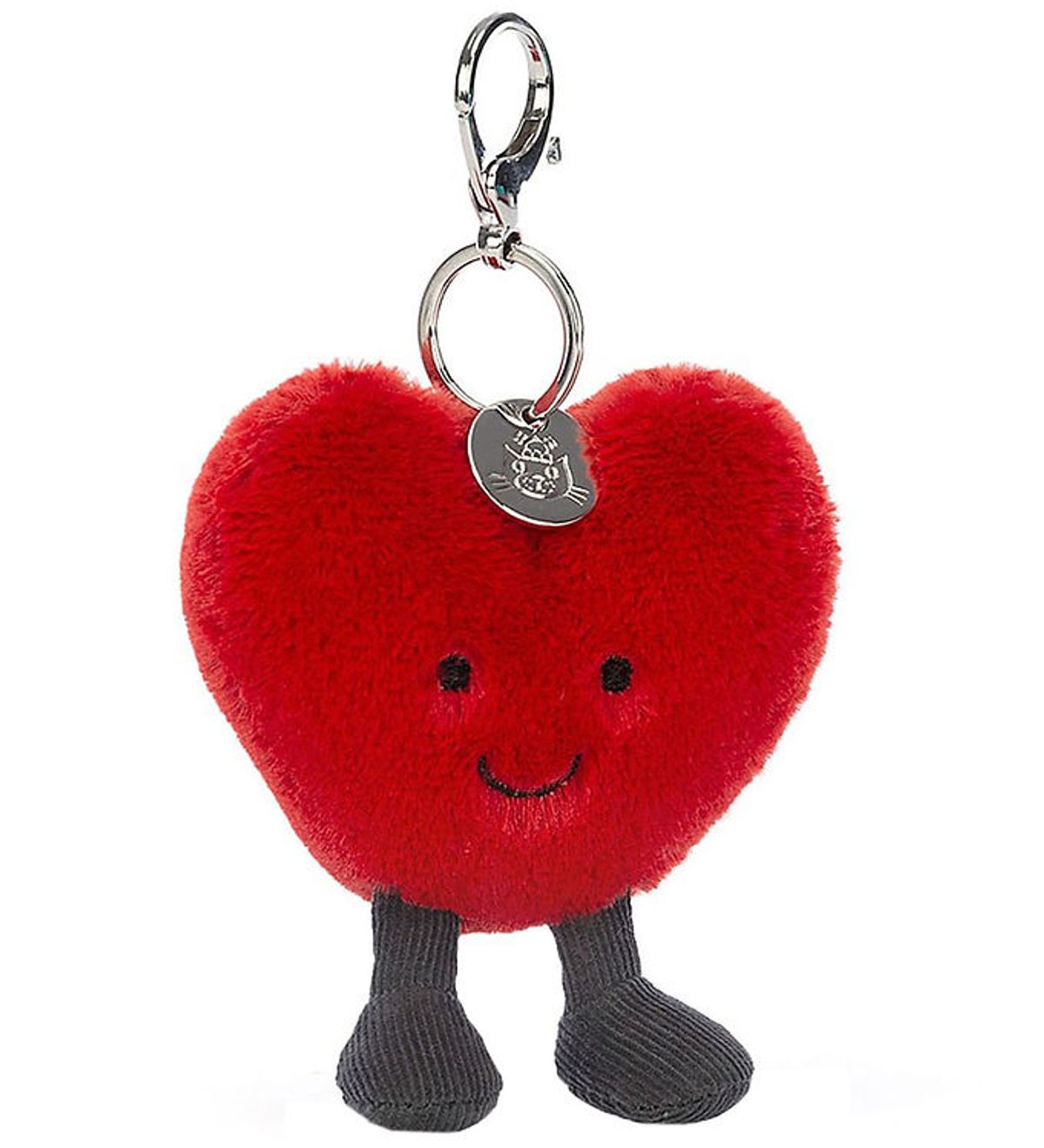 Jellycat Nøglering - 16x9 cm - Amuseable Heart Bag Charm