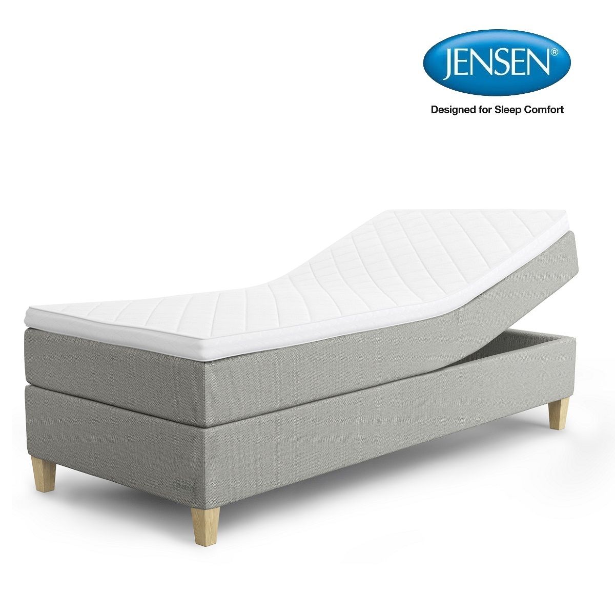 Jensen Diplomat Aqtive I elevationsseng - 80/90x200 cm