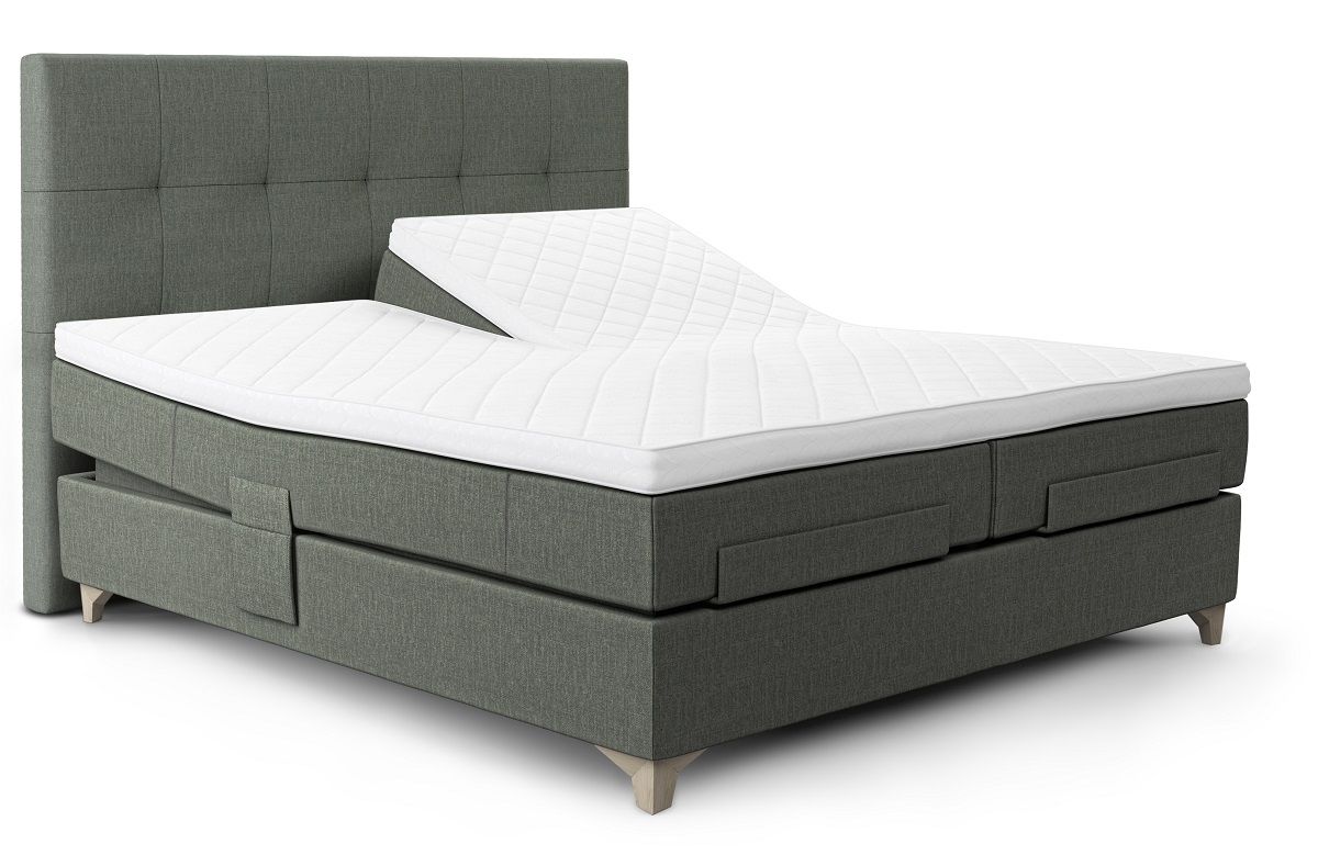 Jensen - Prestige Dream Elevationsseng 210 x 210 cm - For bedre nætter og god liggekomfort