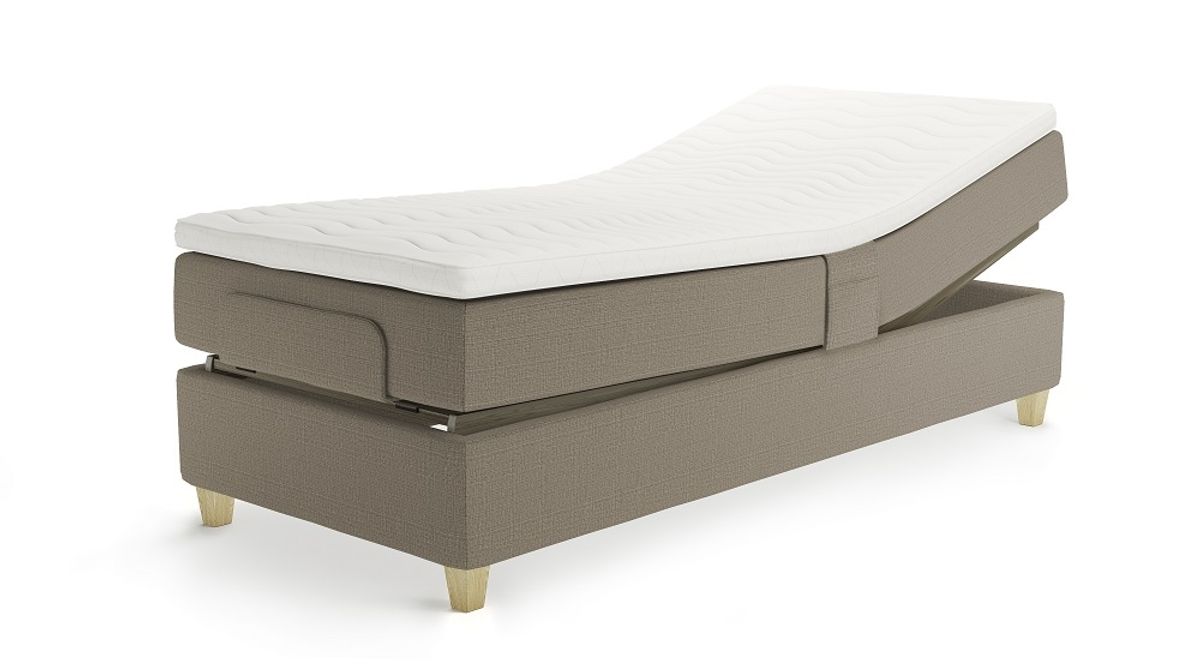 Jensen - Prestige Dream Elevationsseng 90x200 cm - Udviklet med særlig skulderstøtte -