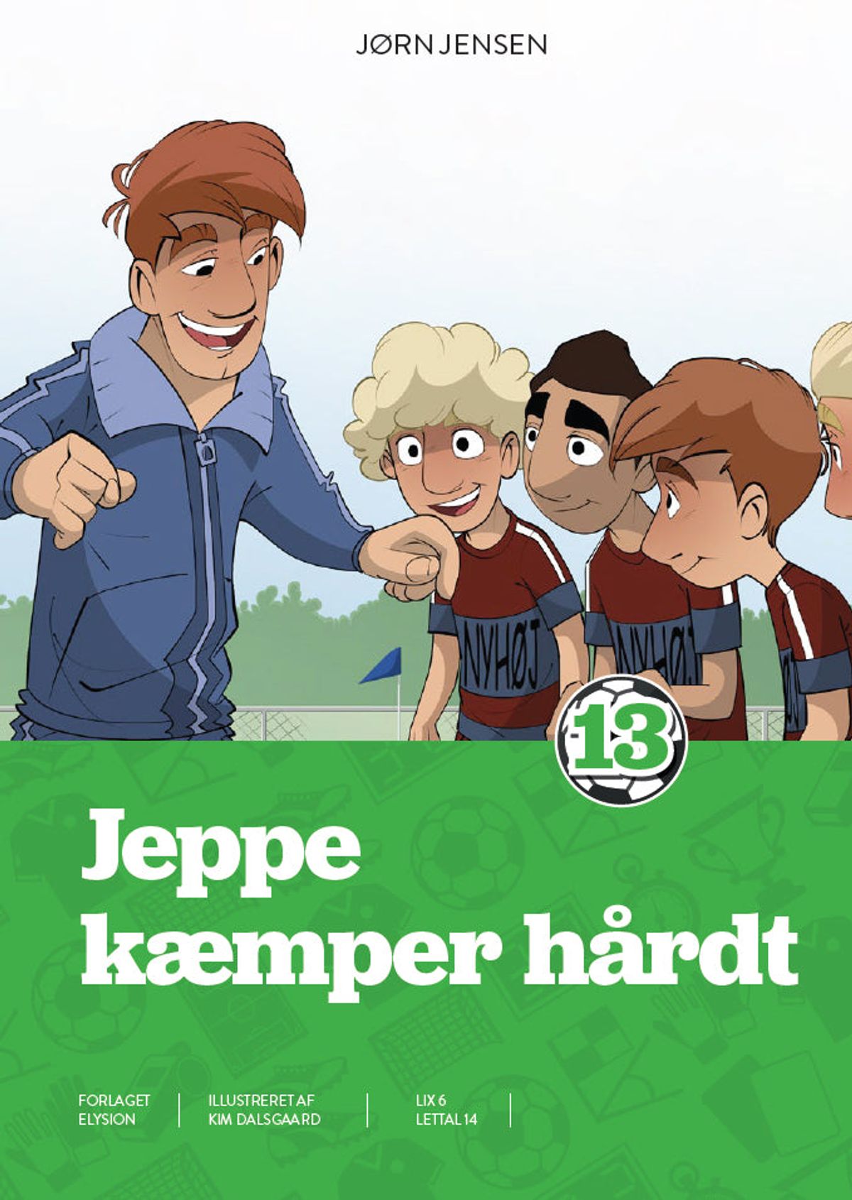 Jeppe kæmper hårdt