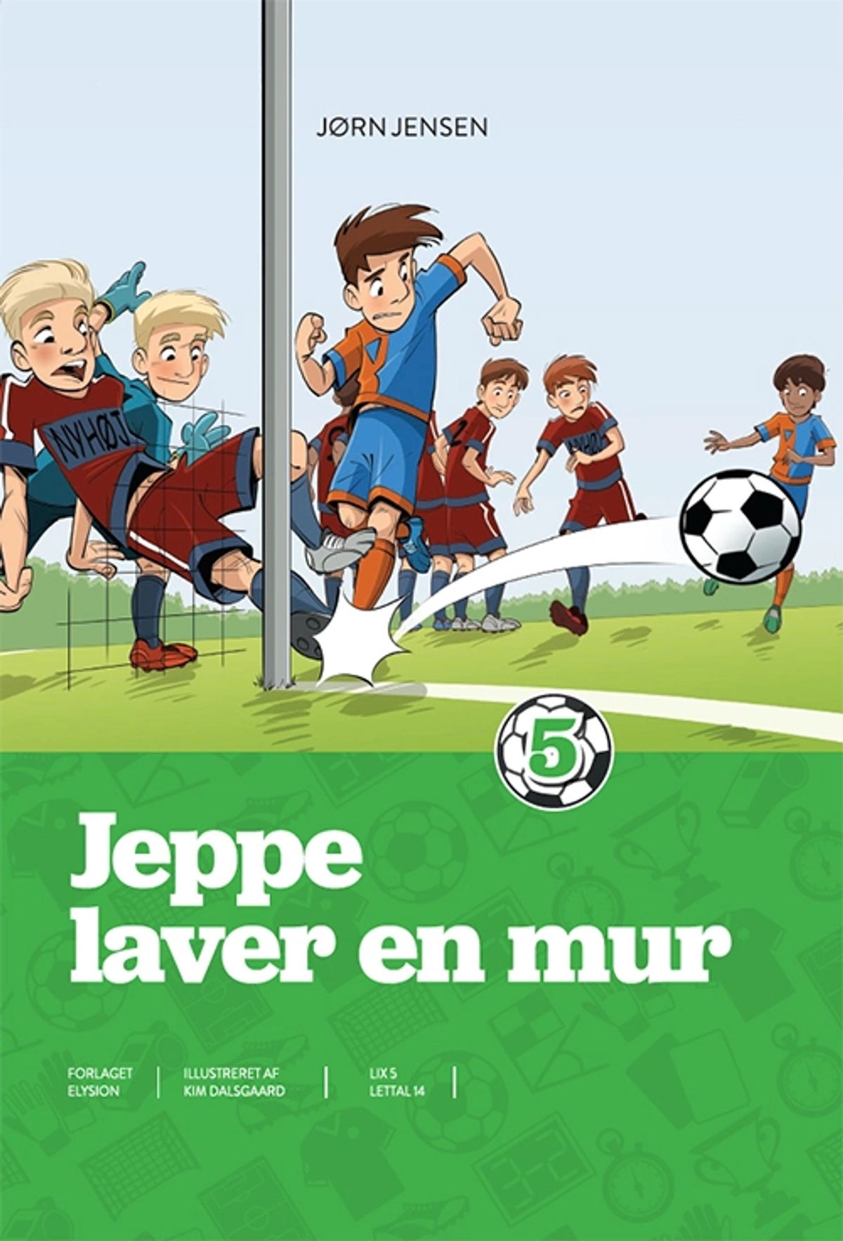 Jeppe laver en mur