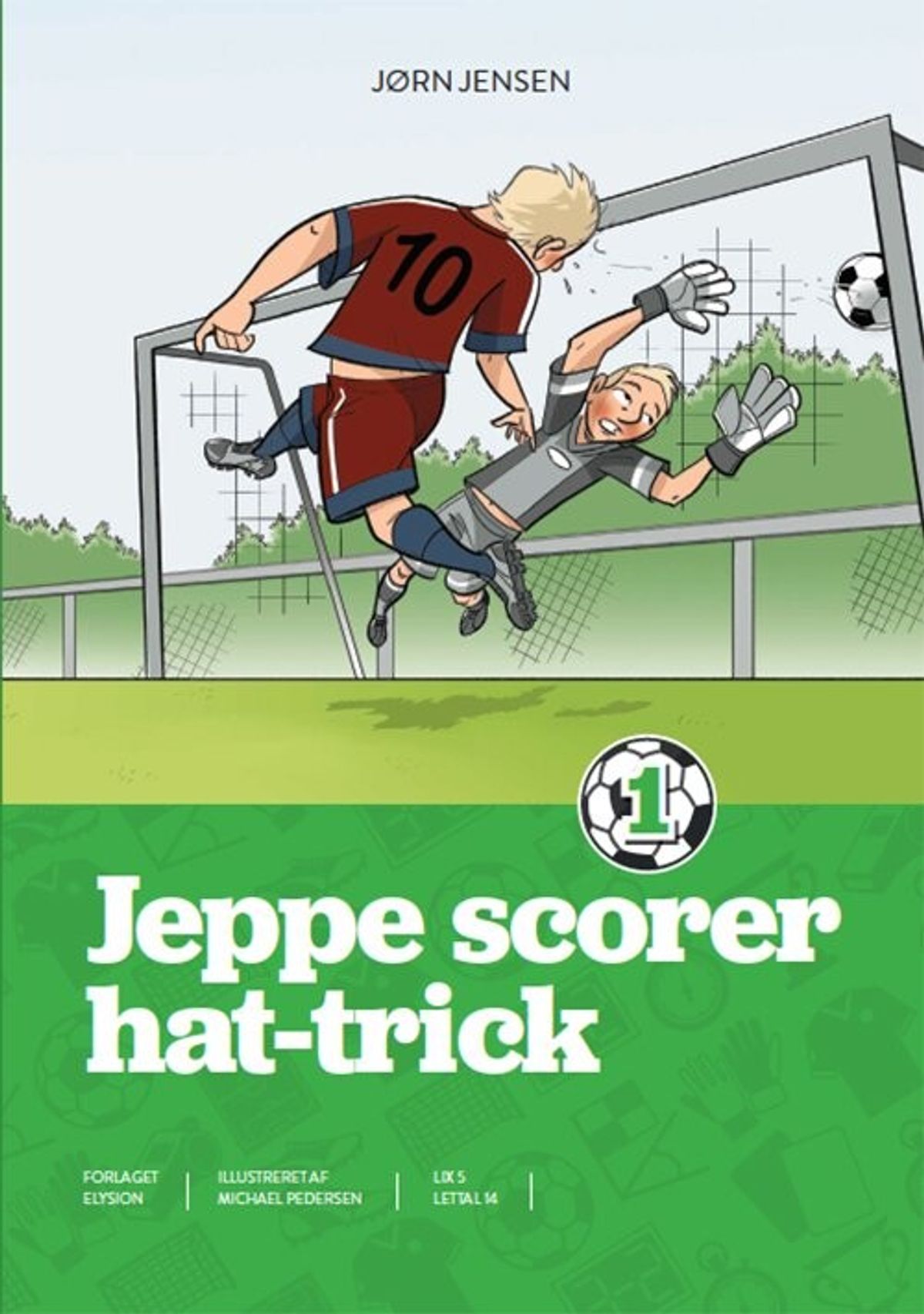 Jeppe Laver Hattrick - Jørn Jensen - Bog