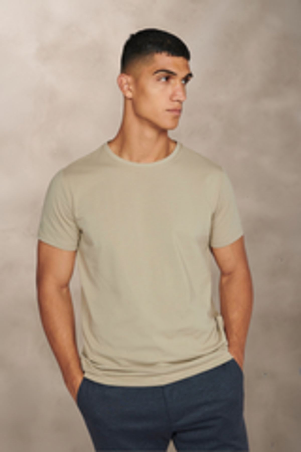 JERMALINK COTTON STRETCH TEE