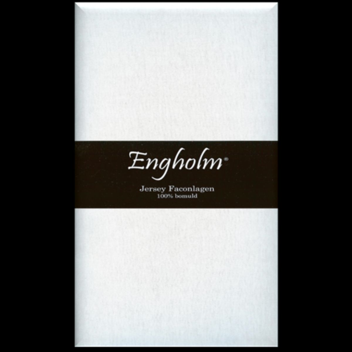 Jersey lagen fra Engholm - 120x200x45cm - Sort