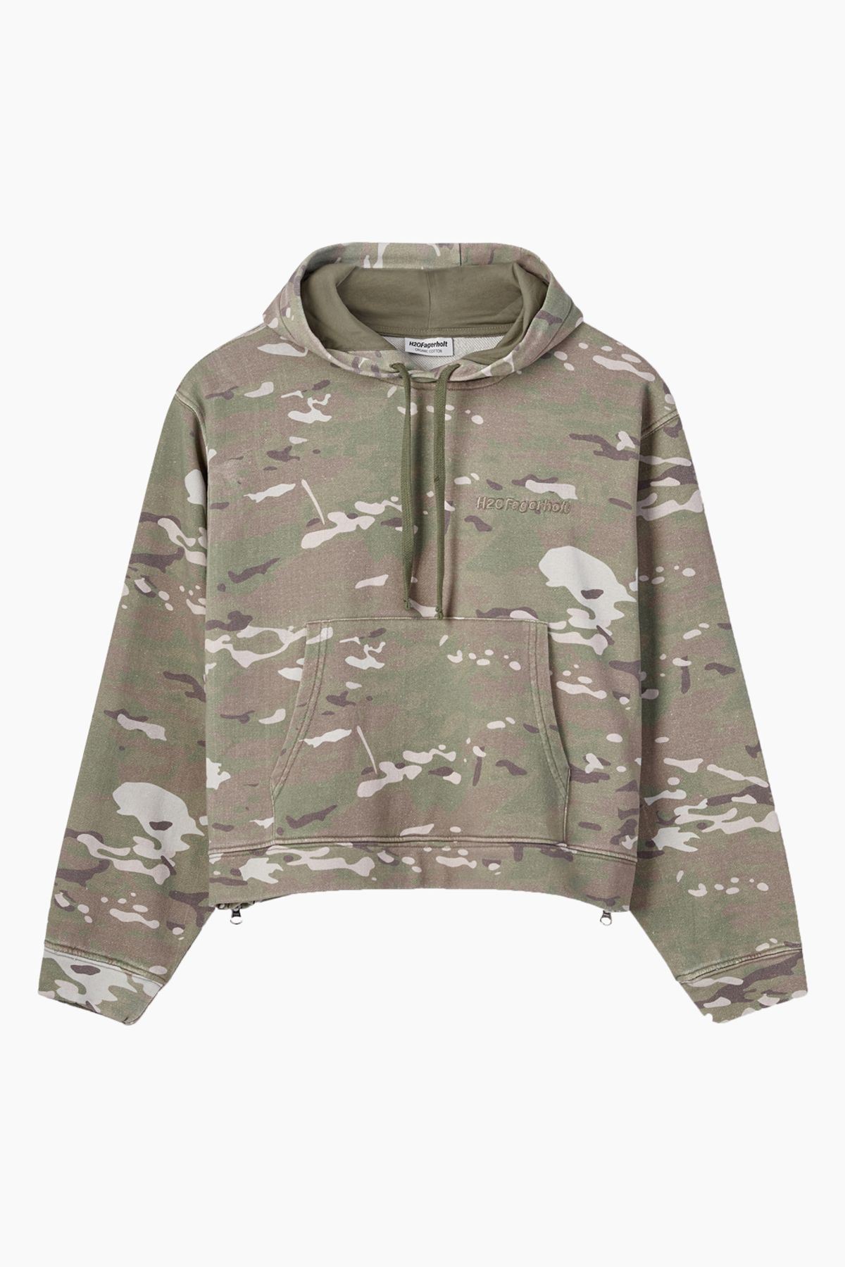 Jet Sweat Hoodie - Camouflage - H2O Fagerholt - Camouflage L