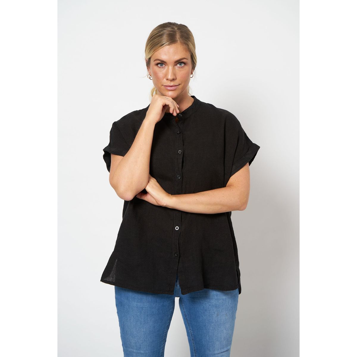 Jette - Nero - Bluse - S