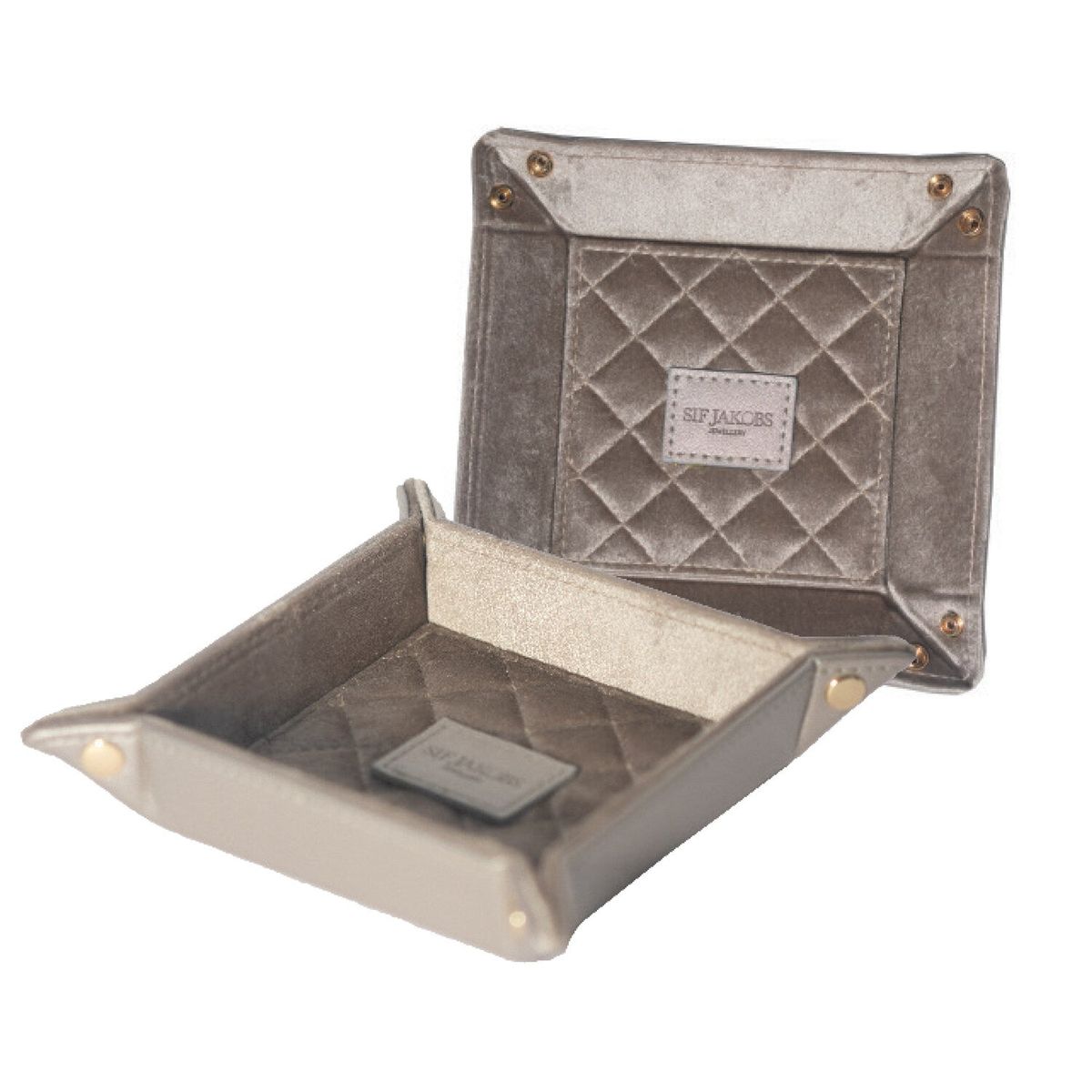 Jewellery Tray Piccolo Golden Grey