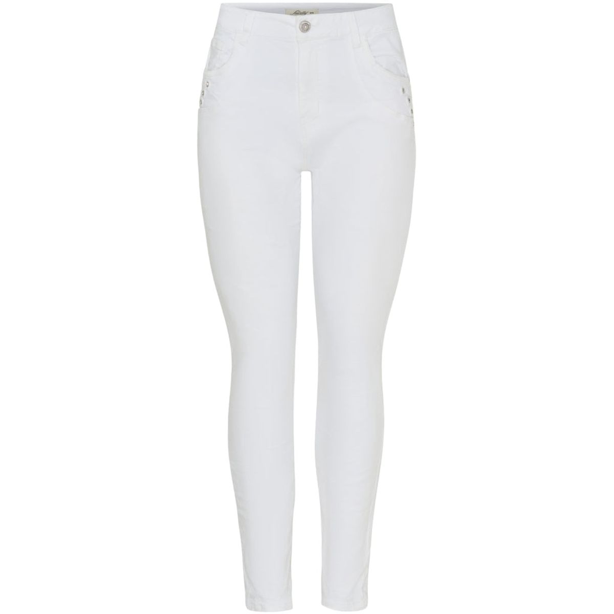 Jewelly dame jeans JW2320-11 - White